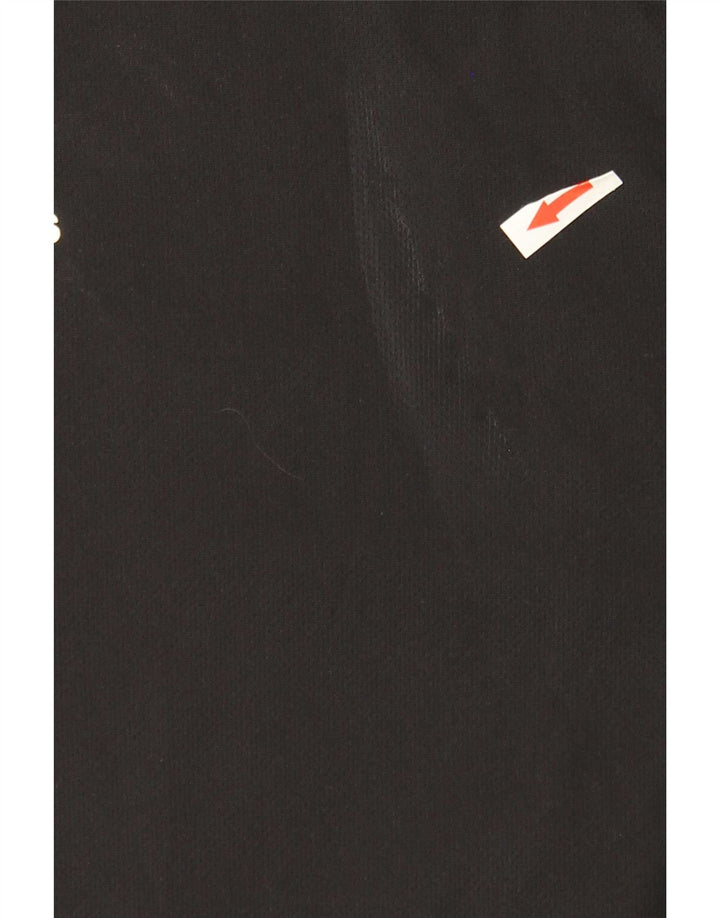 Adidas Mens Aeroready Graphic T-Shirt Top Medium Black Polyester