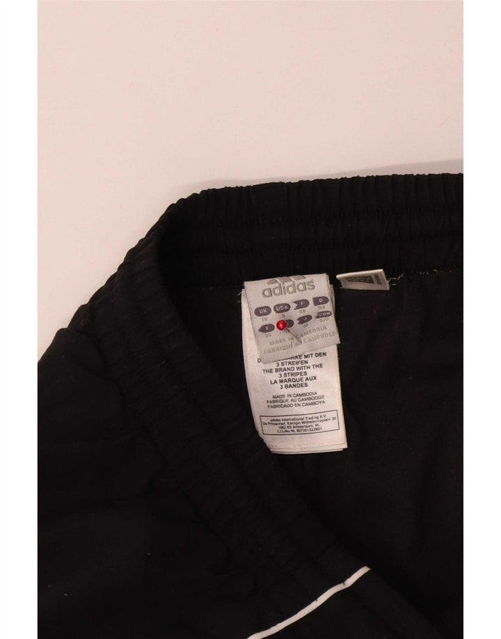 Adidas Womens Tracksuit Trousers UK 10 Small Black Polyester