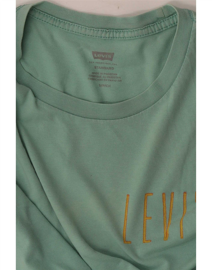 Levi's Mens Graphic T-Shirt Top Small Green