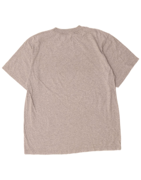 Adidas Mens Graphic T-Shirt Top Large Grey Cotton