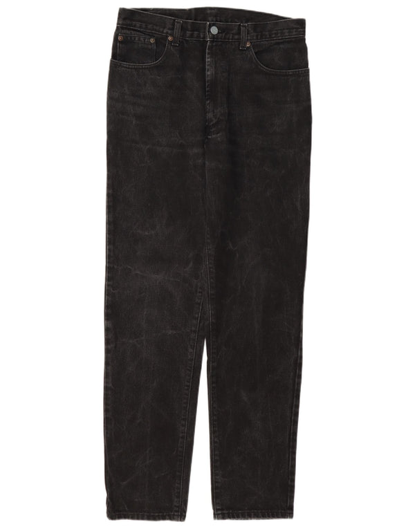 Calvin Klein Mens Acid Wash Straight Jeans W31 L32 Grey Cotton