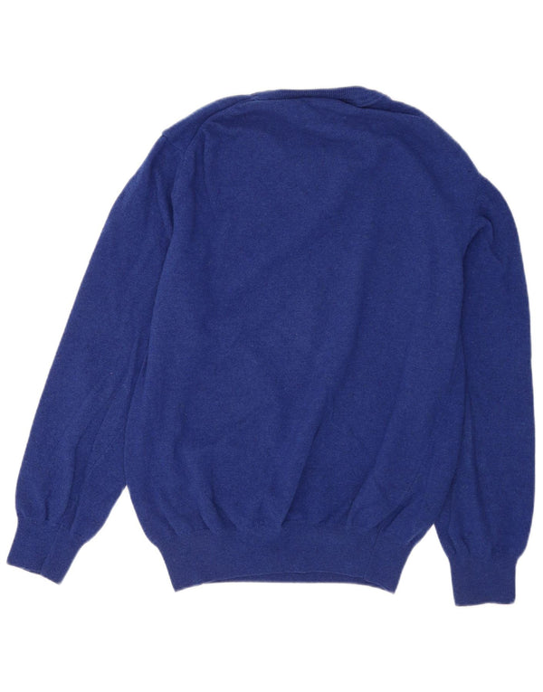 North Sails Mens Crew Neck Jumper Sweater 2XL Blue Wool