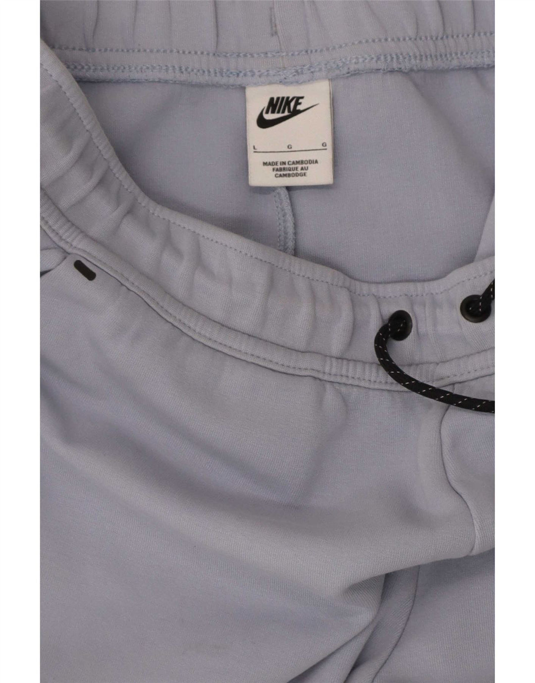 Nike Mens Tracksuit Trousers Joggers Large Blue Cotton