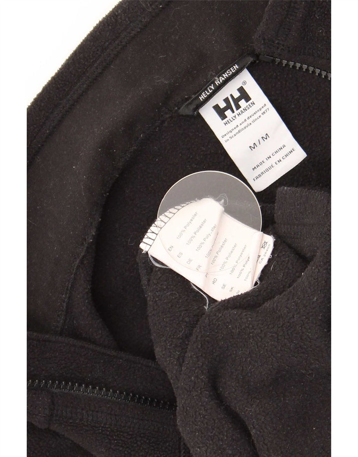 Helly Hansen Mens Fleece Jacket UK 38 Medium Black Polyester