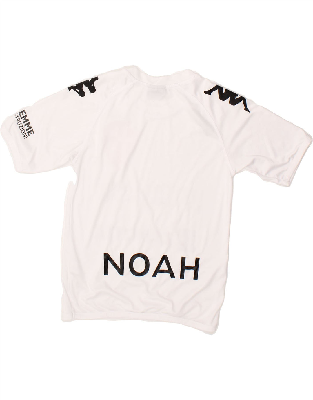 KAPPA Boys Graphic T-Shirt Top 11-12 Years White Polyester Vintage Kappa and Second-Hand Kappa from Messina Hembry 