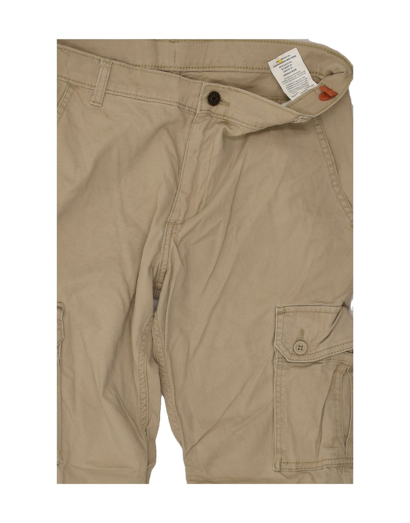 WRANGLER Boys Straight Cargo Trousers 15-16 Years W30 L26  Beige Cotton | Vintage Wrangler | Thrift | Second-Hand Wrangler | Used Clothing | Messina Hembry 