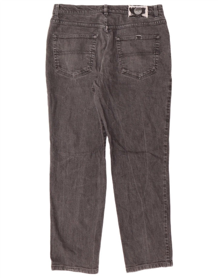 TRUSSARDI Mens Straight Jeans W36 L29  Grey