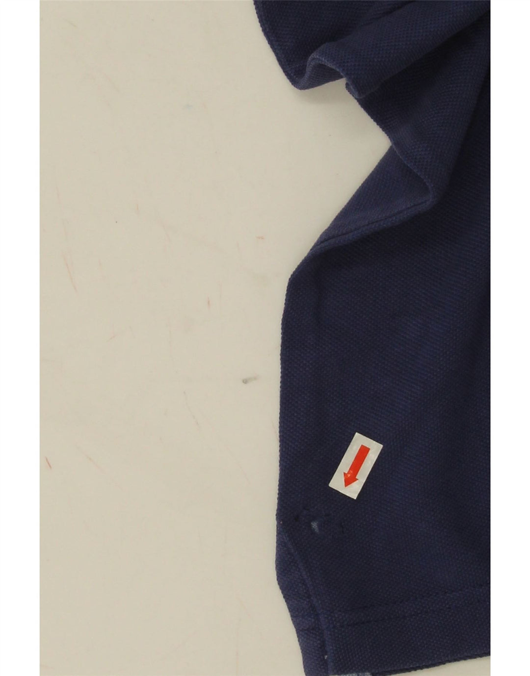 Tommy Hilfiger Mens Custom Fit Polo Shirt Medium Navy Blue Cotton
