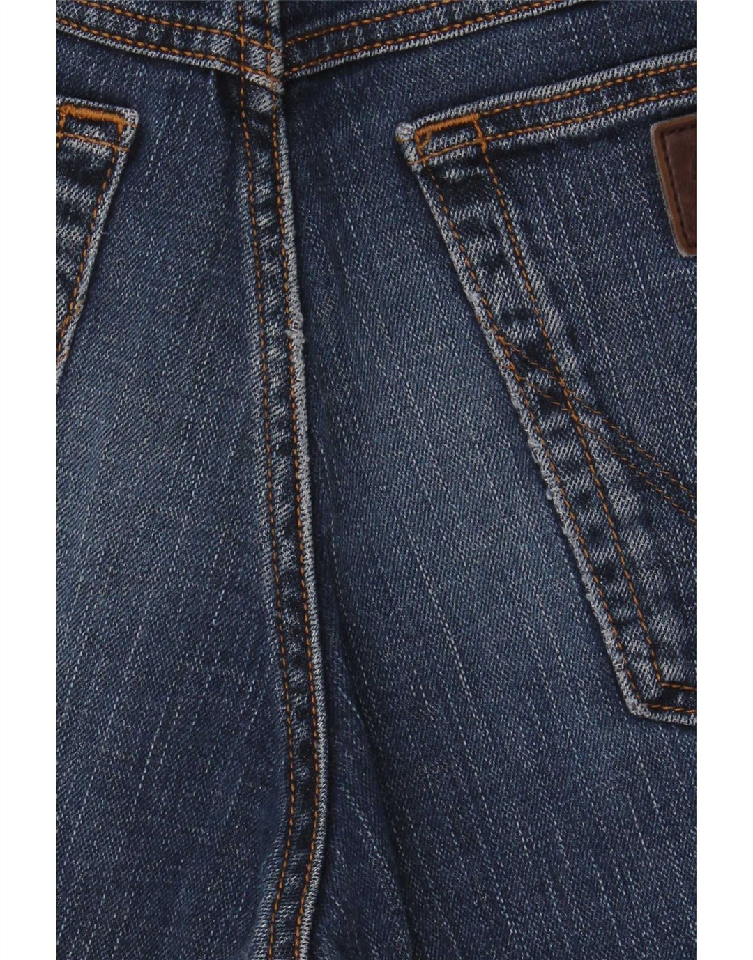 Wrangler Mens Texas Slim Jeans W32 L32 Blue Cotton