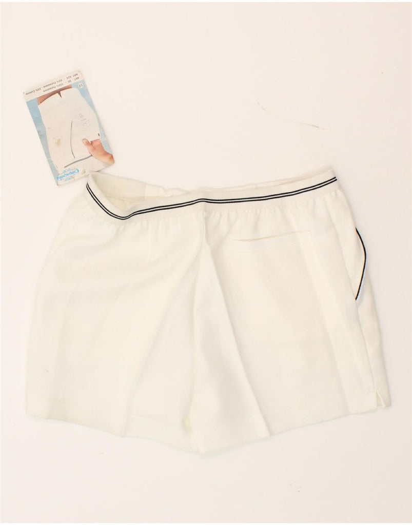 CAMPAGNOLO Womens Chino Shorts IT 52 2XL W30  White Polyester Sports Vintage Campagnolo and Second-Hand Campagnolo from Messina Hembry 