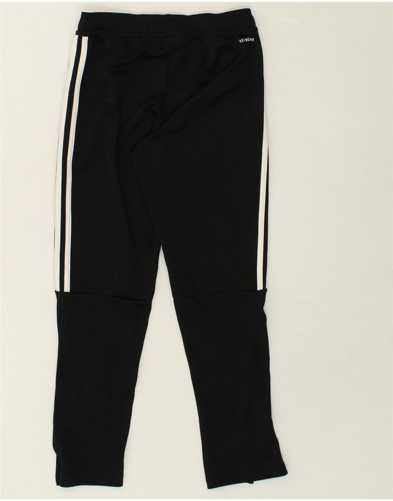 ADIDAS Boys Aeroready Tracksuit Trousers 11-12 Years Black | Vintage Adidas | Thrift | Second-Hand Adidas | Used Clothing | Messina Hembry 