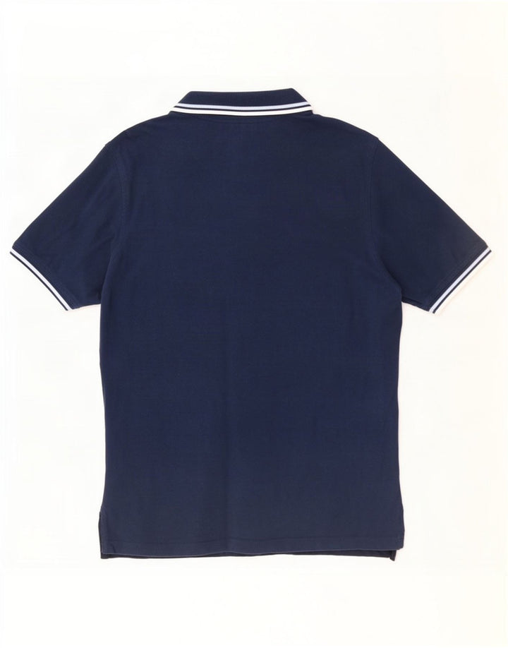 Pierre Cardin Mens Regular Fit Polo Shirt Large Navy Blue Striped