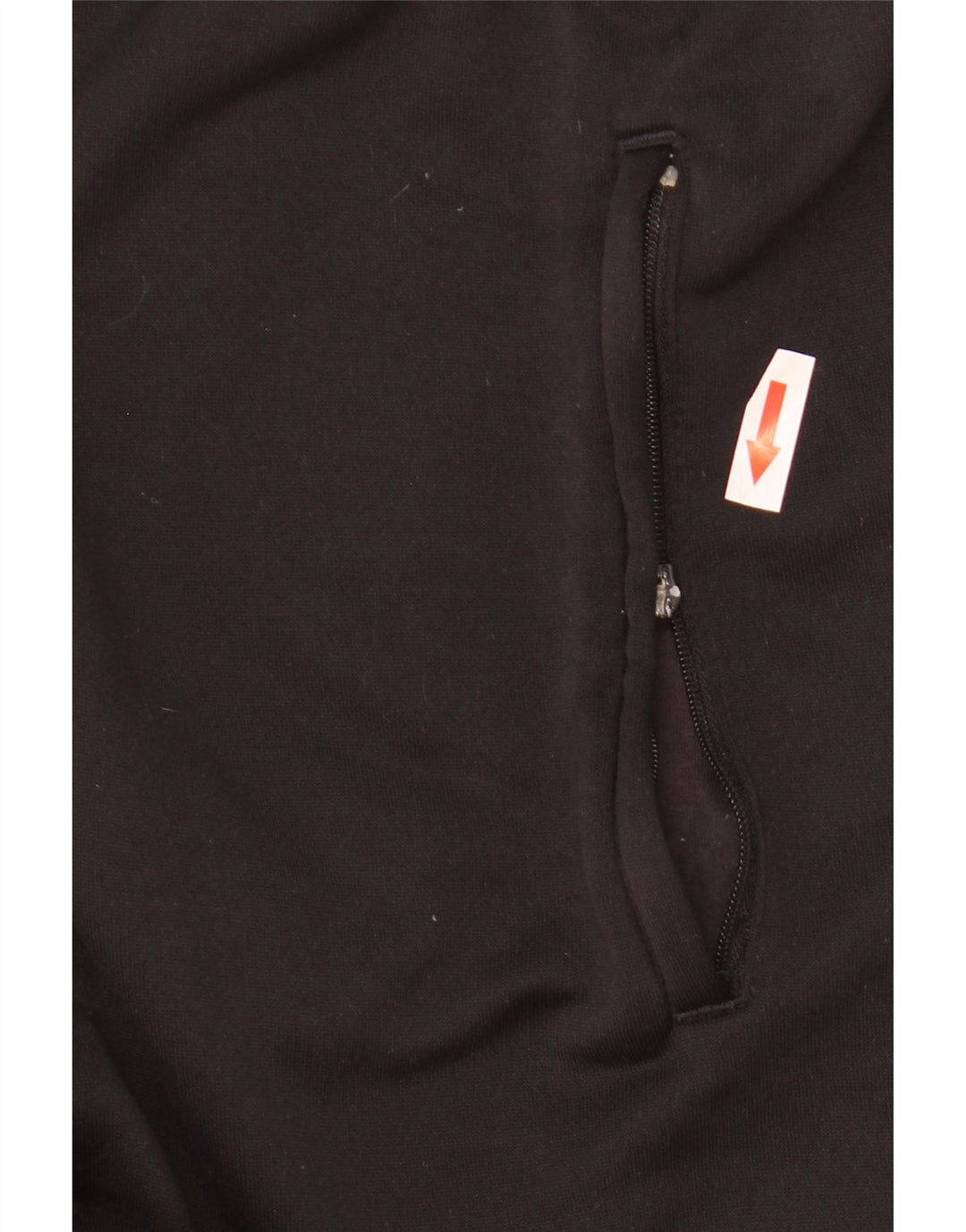 Adidas Womens Zip Hoodie Sweater Size 16 Black Polyester