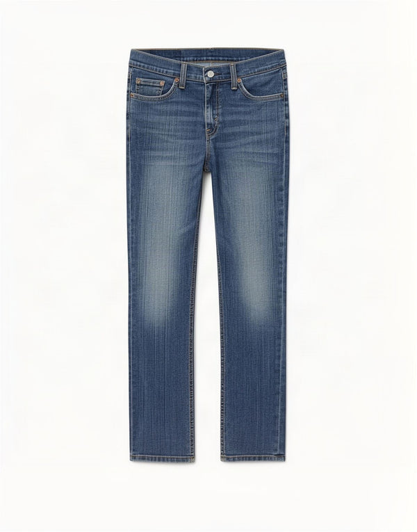 Levi's Womens 511 Slim Jeans W30 L30 Blue Cotton