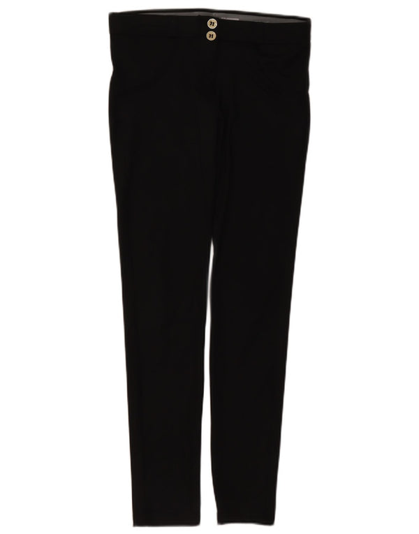 Freddy Womens Skinny Casual Trousers UK 8 Small W27 L30 Black Polyester