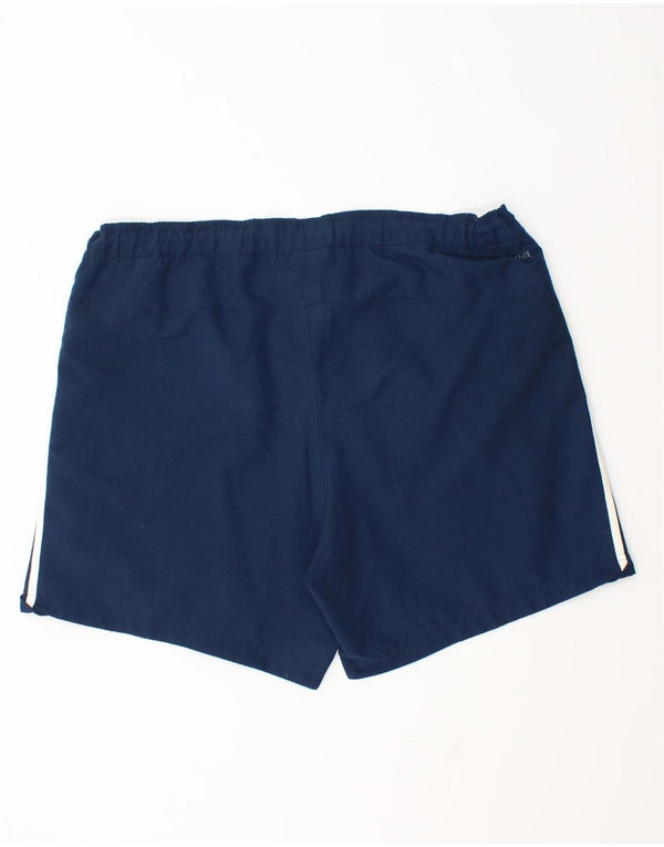 Adidas Mens Climalite Sport Shorts Large  Navy Blue Polyester