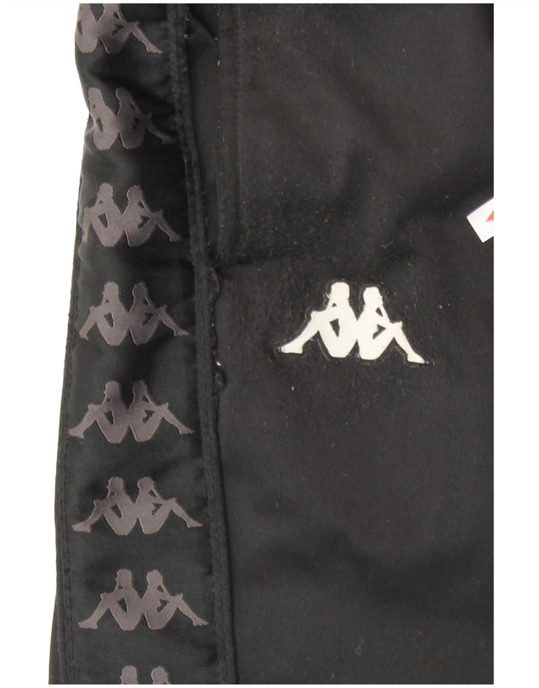 Kappa Mens Graphic Tracksuit Trousers Joggers Medium  Black