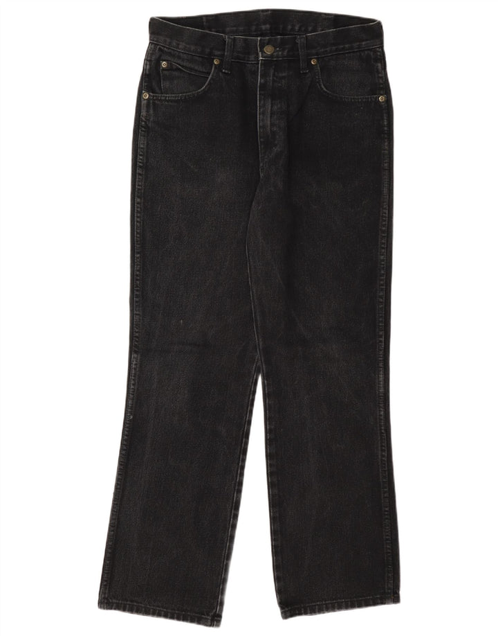 Wrangler Womens Regular Fit Straight Jeans W32 L30 Grey Cotton