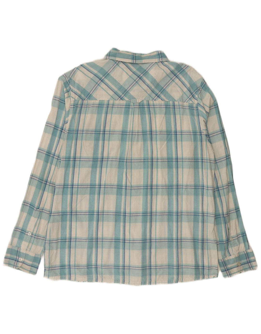 Weird Fish Mens Shirt XL Blue Check Cotton