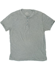 FAT FACE Mens T-Shirt Top Large Grey Cotton