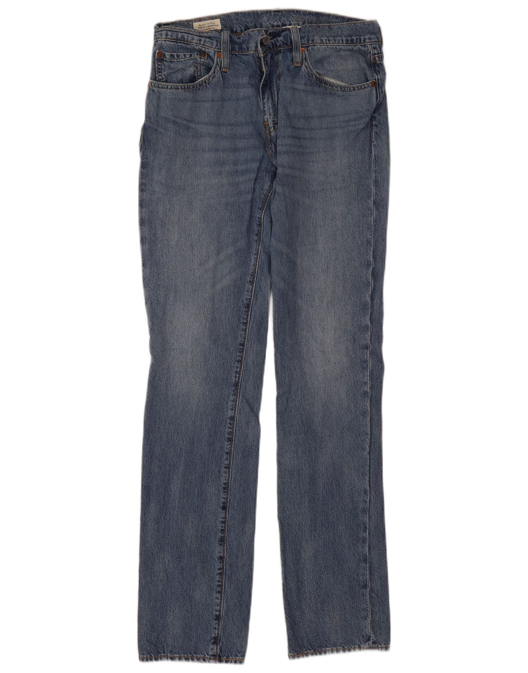 Levi's Womens 511 Slim Jeans W31 L34 Blue Cotton