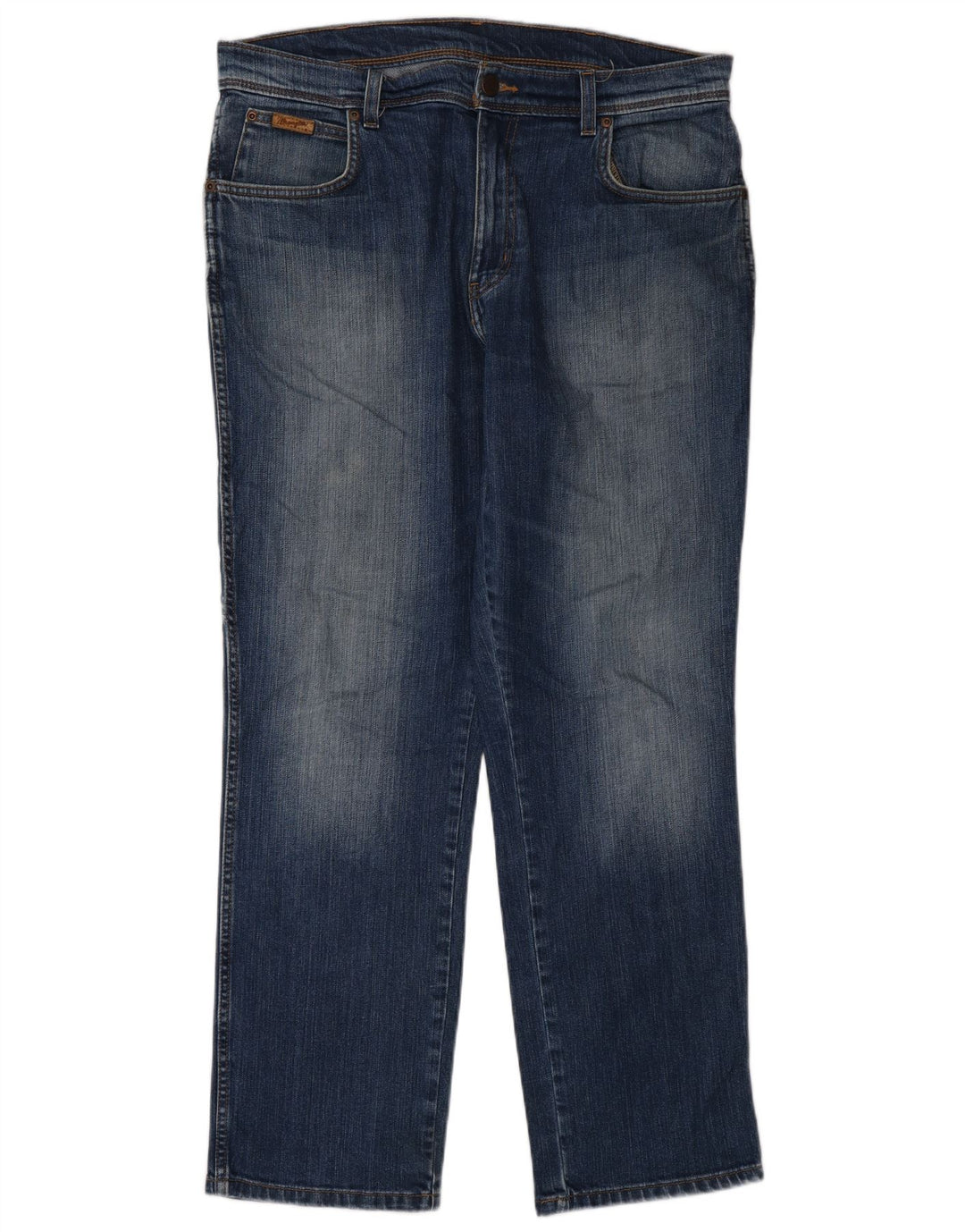 Wrangler Mens Straight Jeans W32 L30 Blue