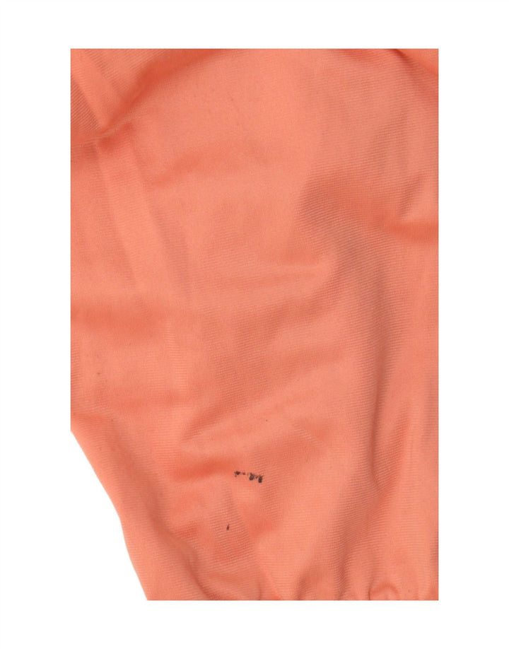 Champion Womens Oversized Tracksuit Top Jacket UK 16 Large Orange