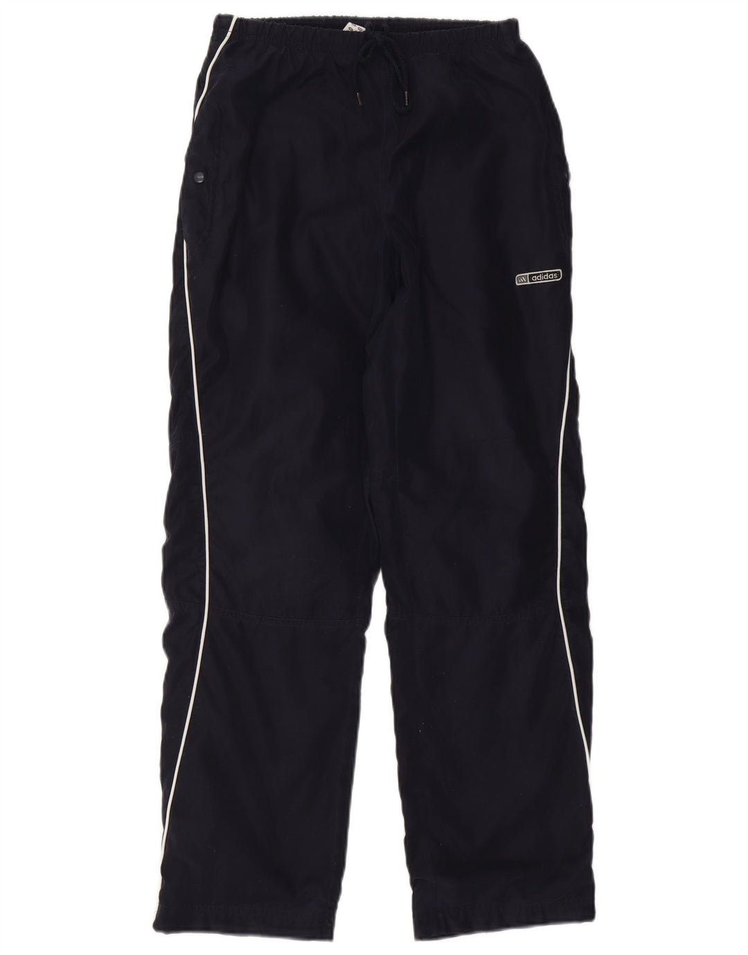 Adidas Mens Climalite Tracksuit Trousers Small Navy Blue Polyester