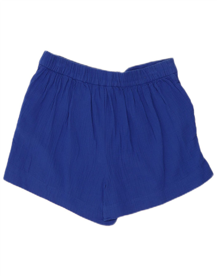 Boden Womens Casual Shorts UK 12 Medium W30 Blue Cotton