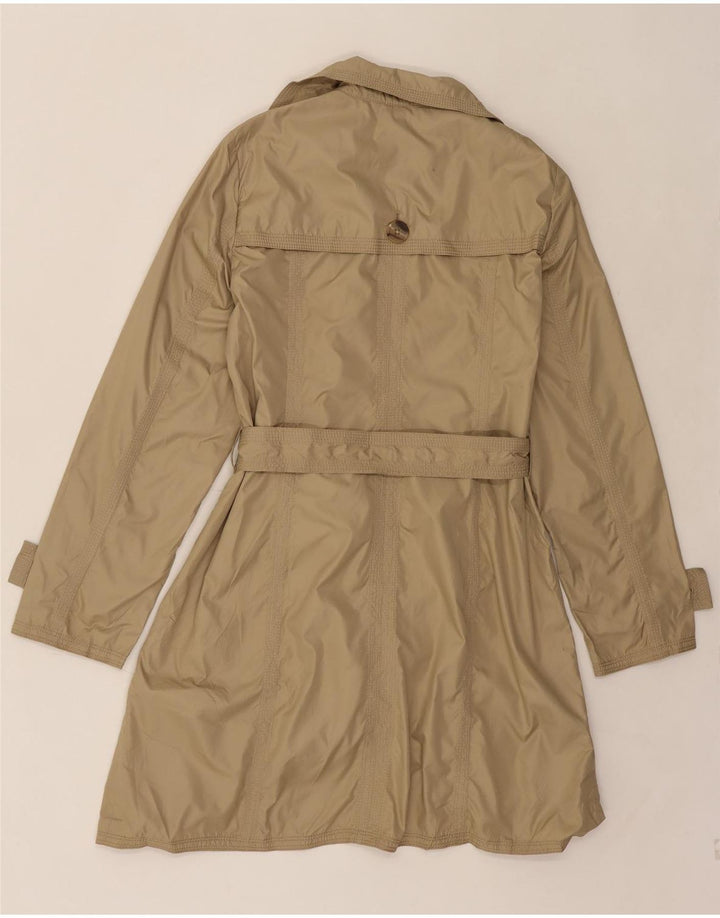 EDDIE BAUER Womens Trench Coat UK 14 Medium Beige Polyester Vintage Eddie Bauer and Second-Hand Eddie Bauer from Messina Hembry 