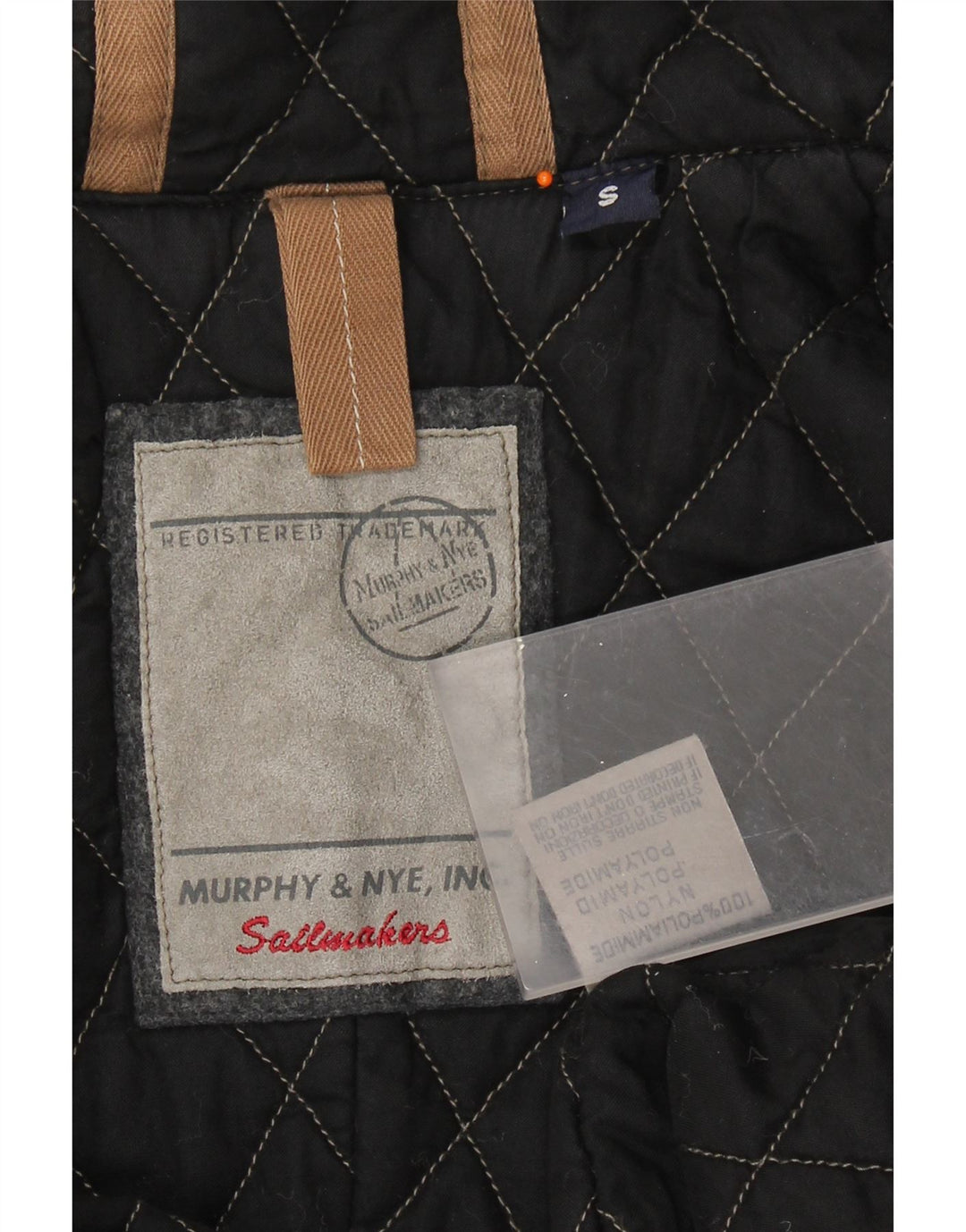 Murphy & Nye Womens Oversized Parka Jacket UK 10 Small Black Polyamide