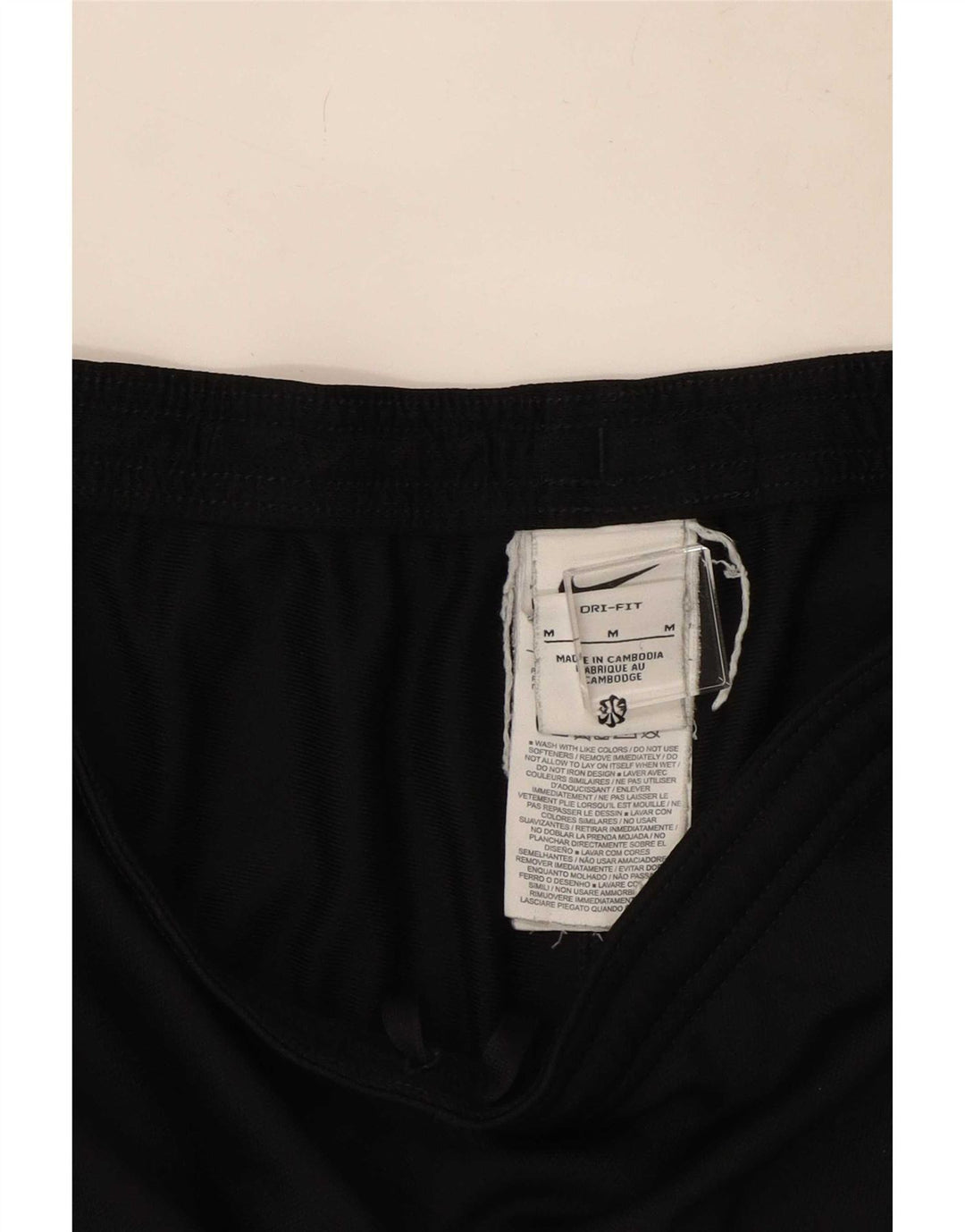 Nike Womens Dri Fit Tracksuit Trousers UK 12 Medium Black Polyester