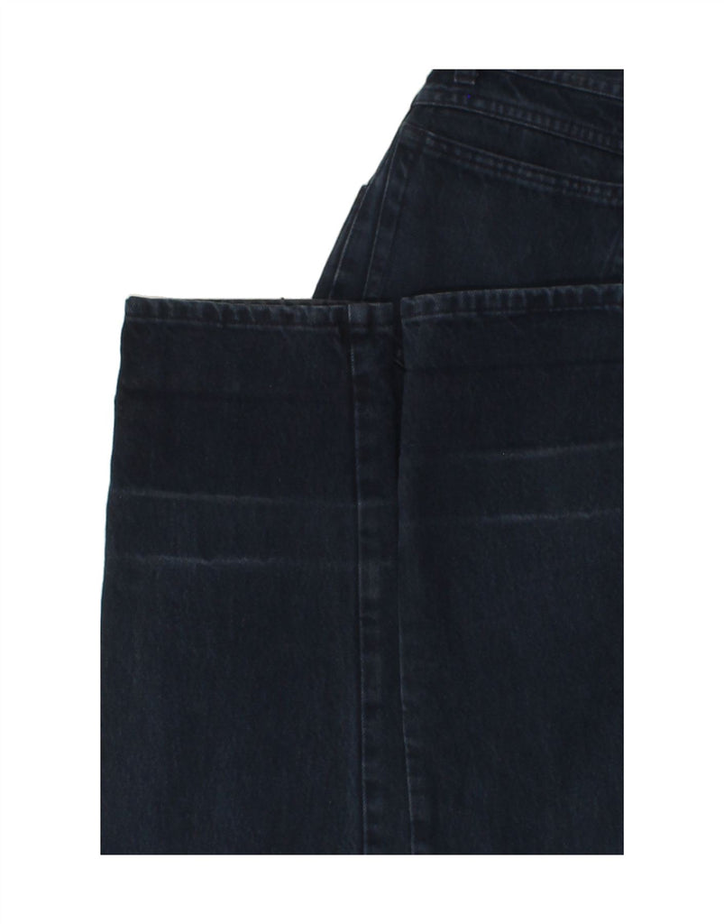 STONE ISLAND Womens High Waist Tapered Jeans IT 42 Medium W28L32 Navy Blue Vintage Stone Island and Second-Hand Stone Island from Messina Hembry 