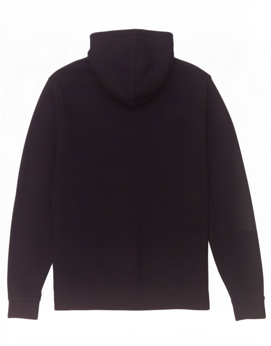 Zara Mens Zip Hoodie Sweater Medium Black