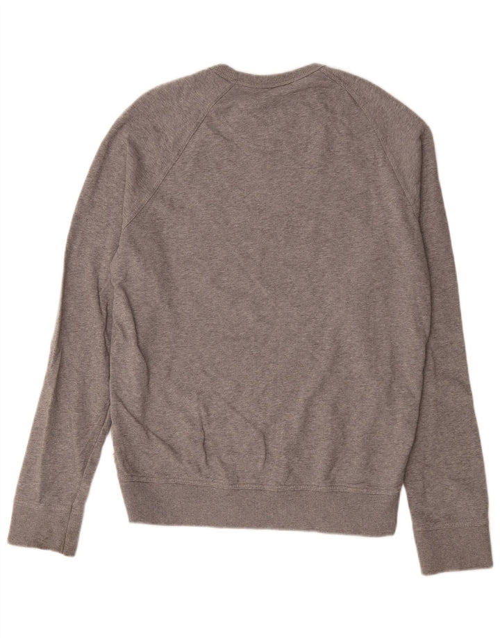 Timberland Mens Graphic Sweatshirt Jumper Large Grey Cotton