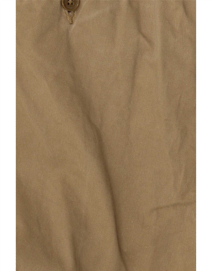 Benetton Mens Slim Chino Trousers W38 L30 Khaki