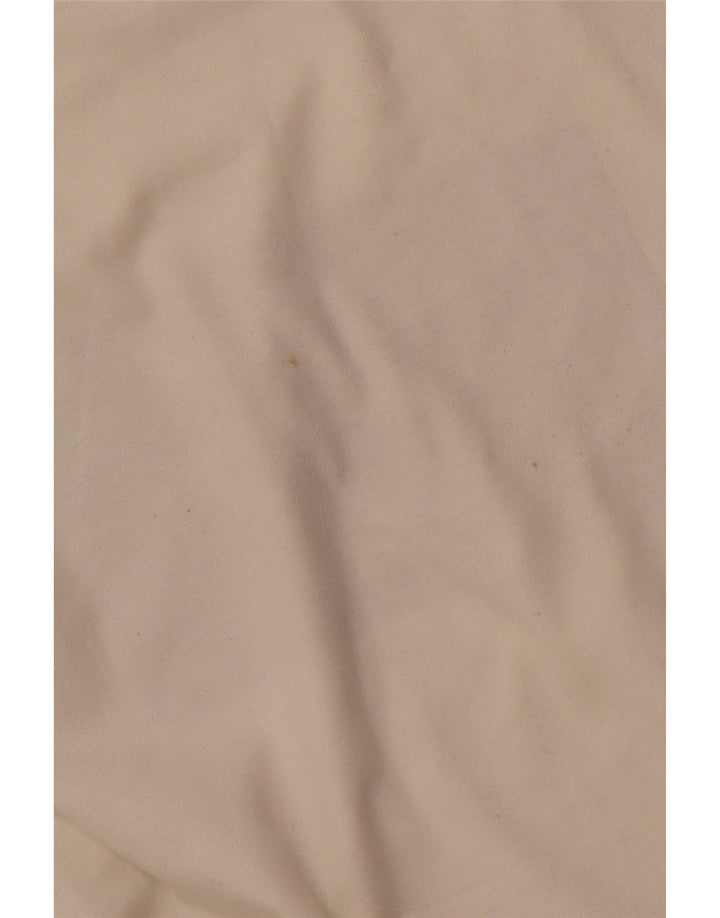 ADIDAS Mens Graphic T-Shirt Top Large White Cotton