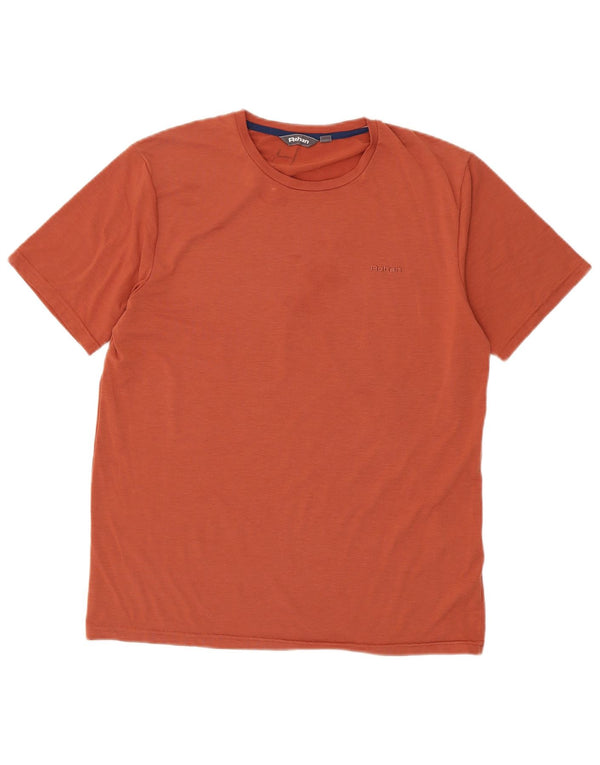 Rohan Mens T-Shirt Top Small Brown Polyester