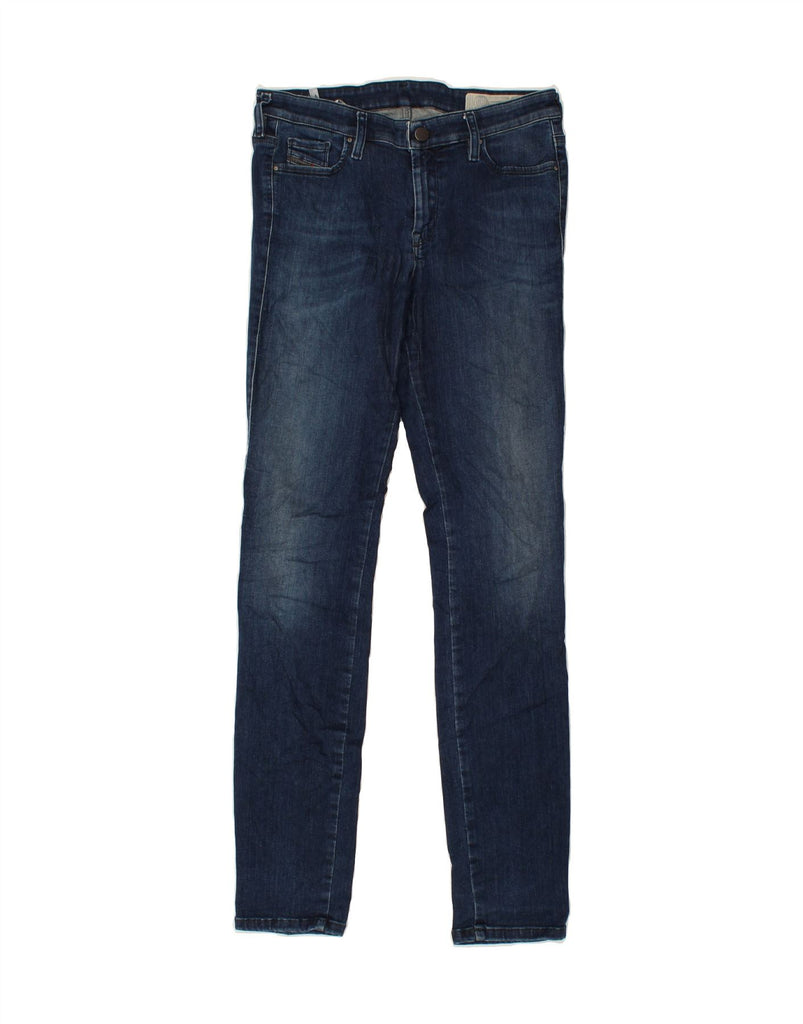 DIESEL Womens Doris Super Slim Skinny Jeans W28 L32  Navy Blue Cotton | Vintage Diesel | Thrift | Second-Hand Diesel | Used Clothing | Messina Hembry 