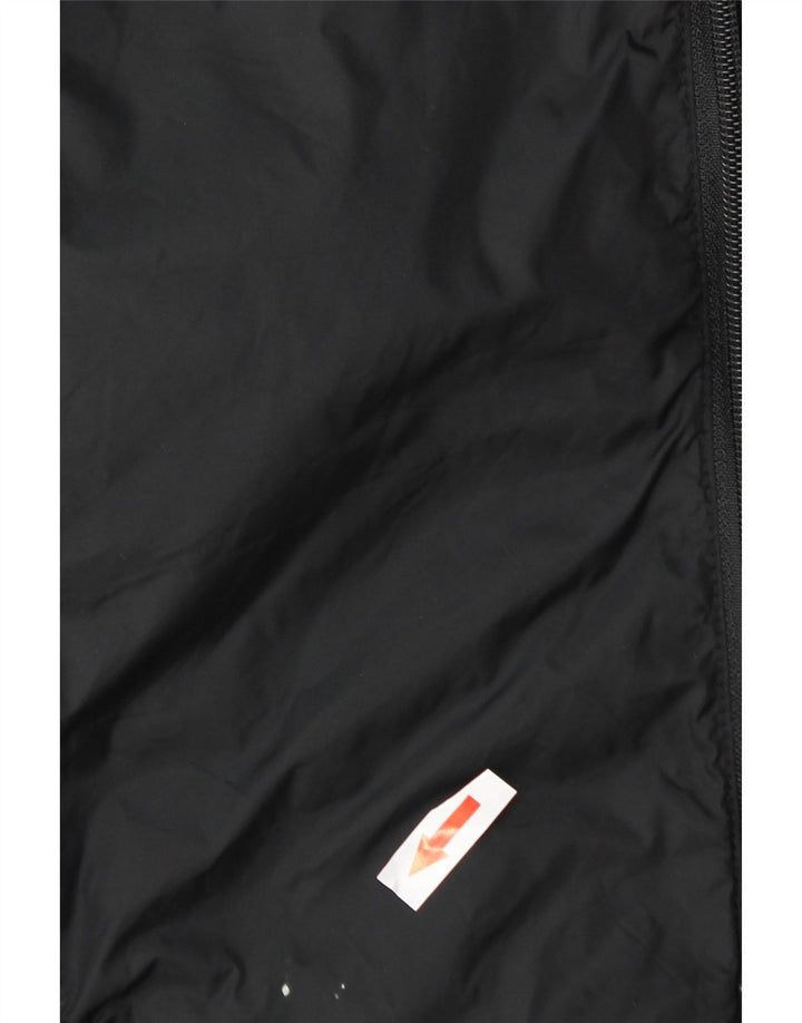 Lotto Womens Hooded Rain Jacket UK 10 Small Black