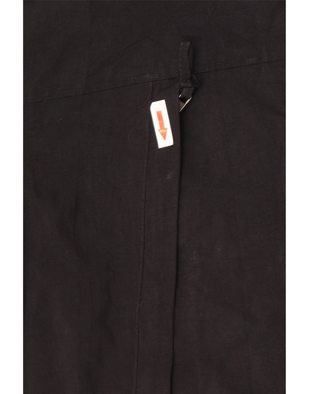 Calvin Klein Jeans Mens Hooded Windbreaker Jacket UK 40 Large Black Nylon