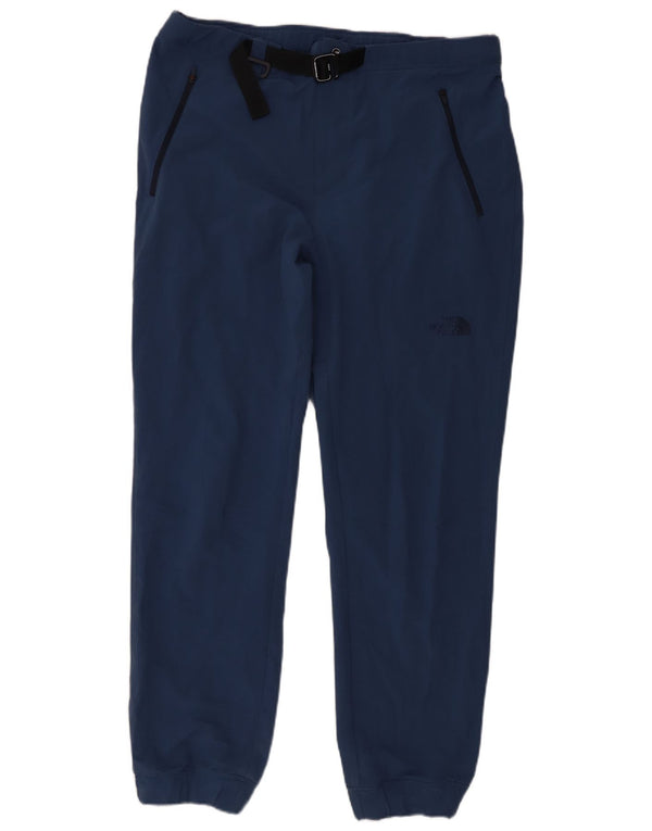 The North Face Mens Joggers Casual Trousers Large W36 L30 Blue Polyester
