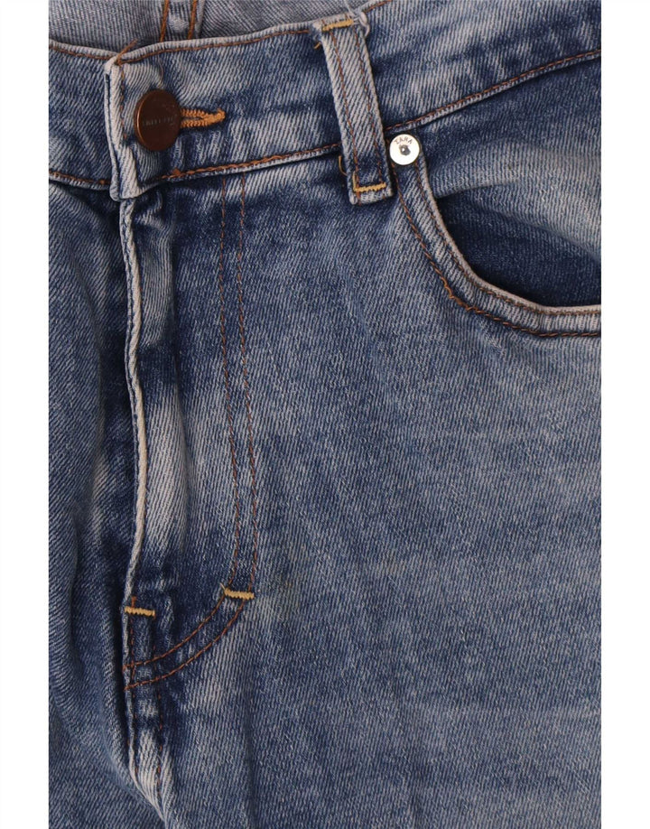 Zara Mens Cropped Jeans Large W32 L24 Blue