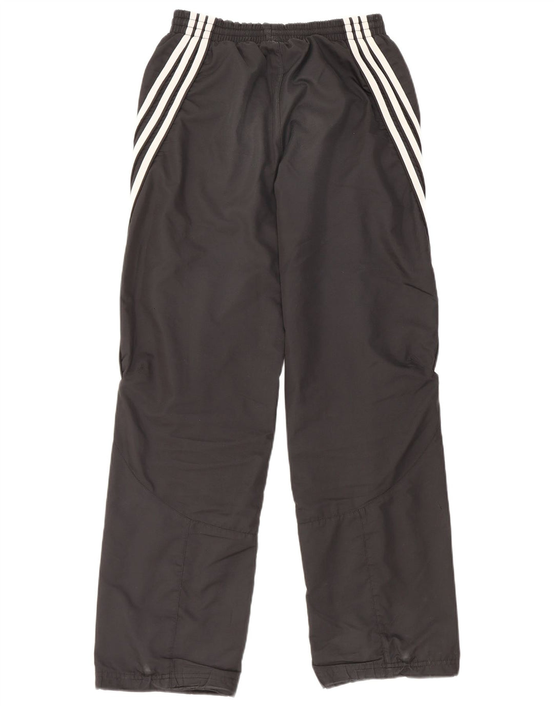 Adidas Boys Tracksuit Trousers 15-16 Years Black Polyester