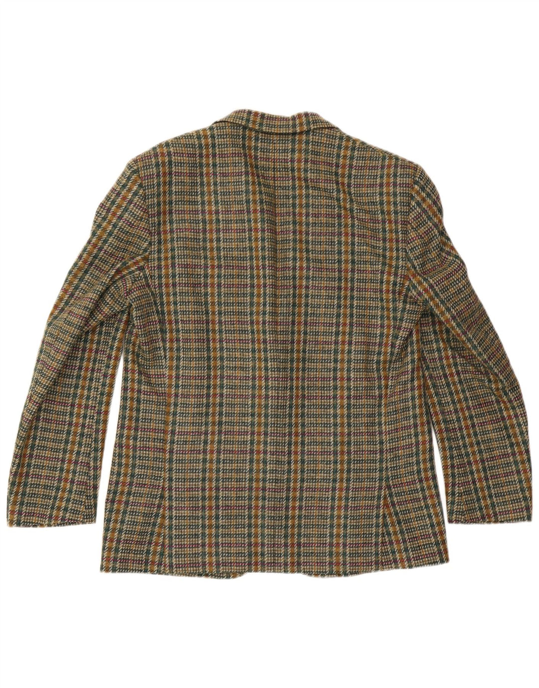 Tiglio Mens 2 Button Blazer Jacket IT 50 Large Green Check