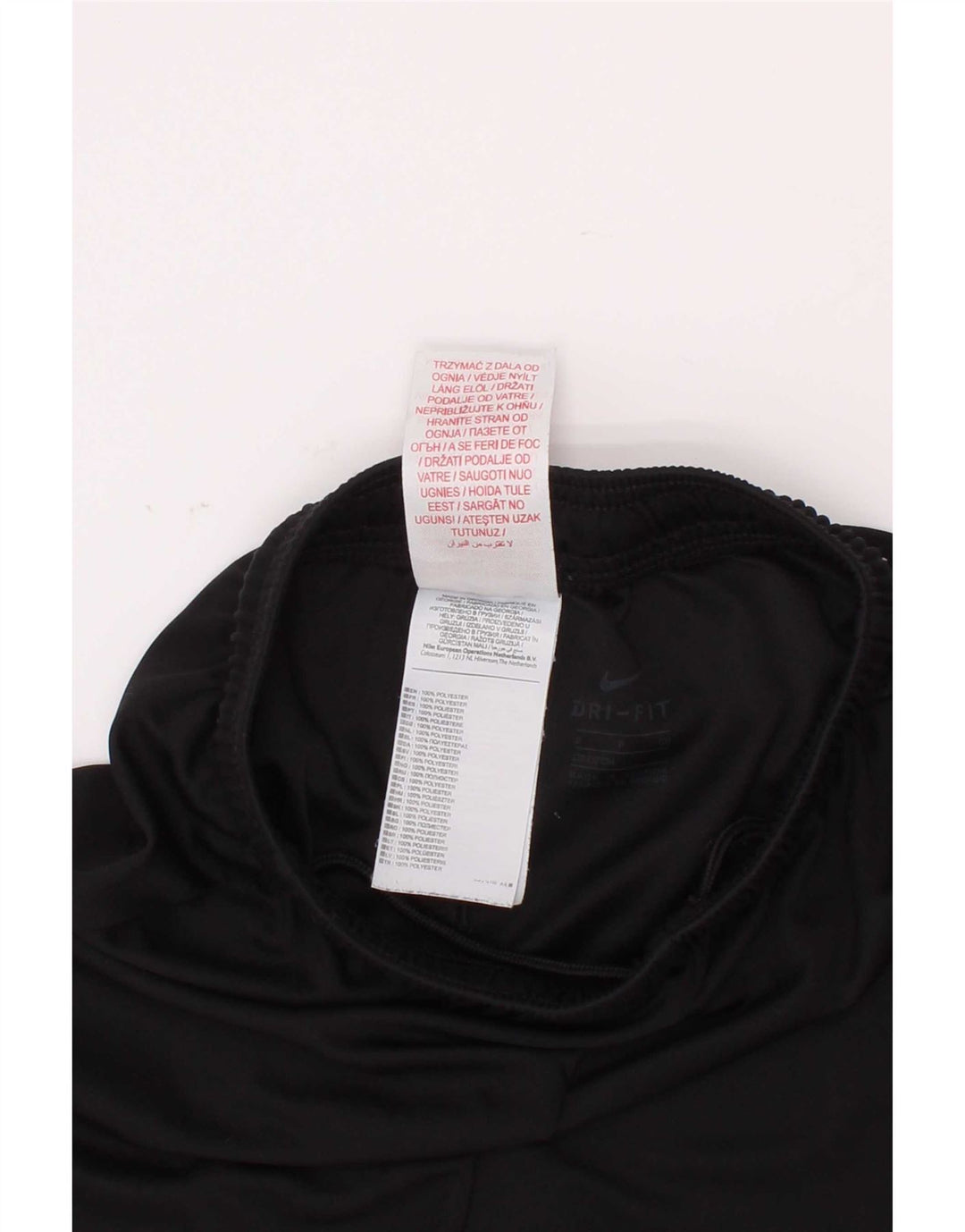 Nike Boys Dri Fit Sport Shorts 8-9 Years Small Black Polyester