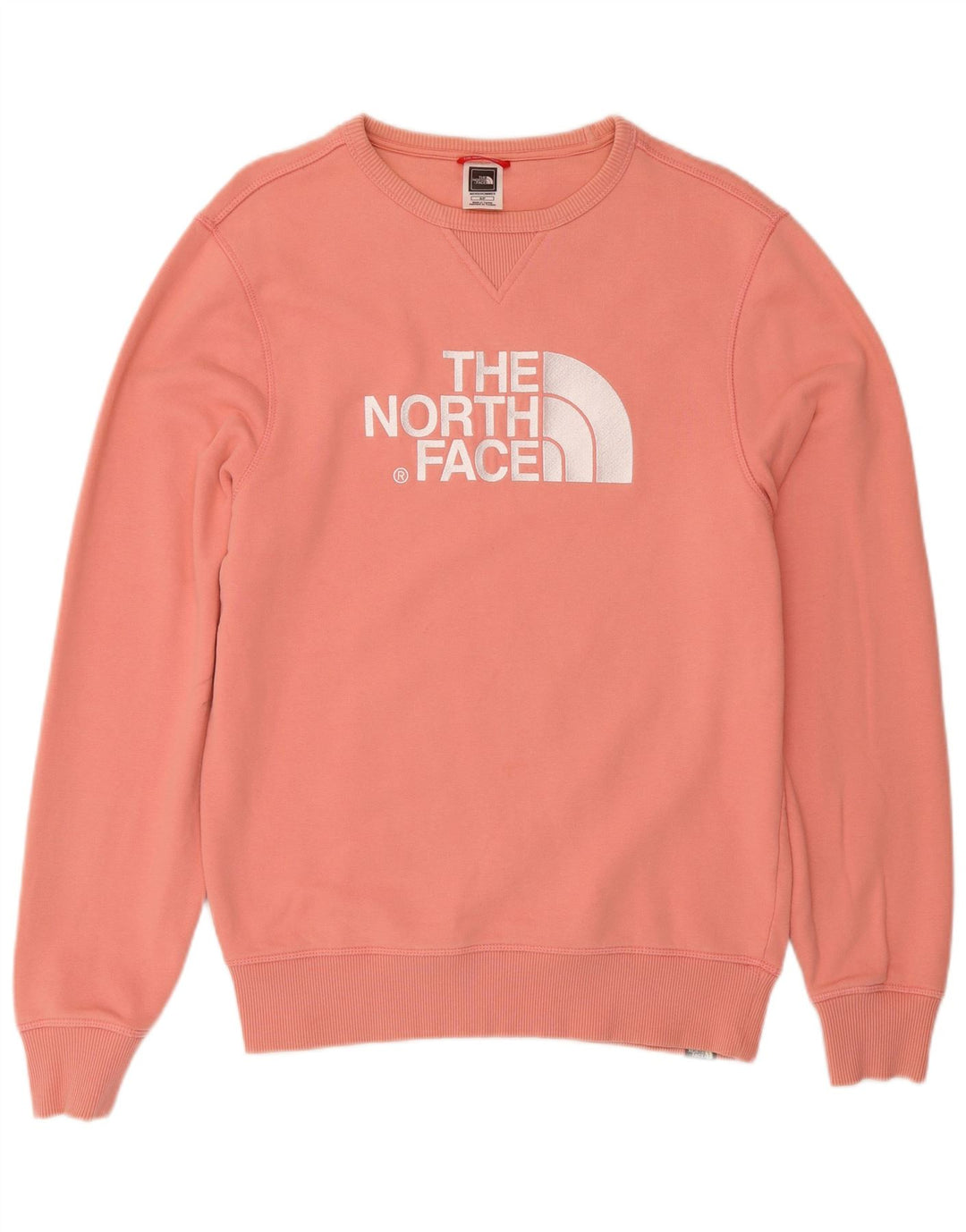 The North Face Mens Graphic Sweatshirt Jumper Small Pink Cotton