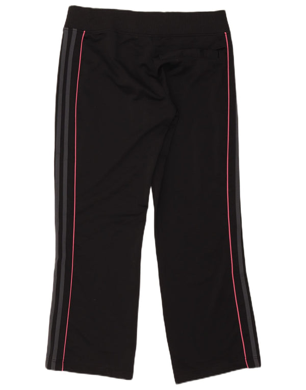 Adidas Womens Tracksuit Trousers UK 14 Large Black Polyester