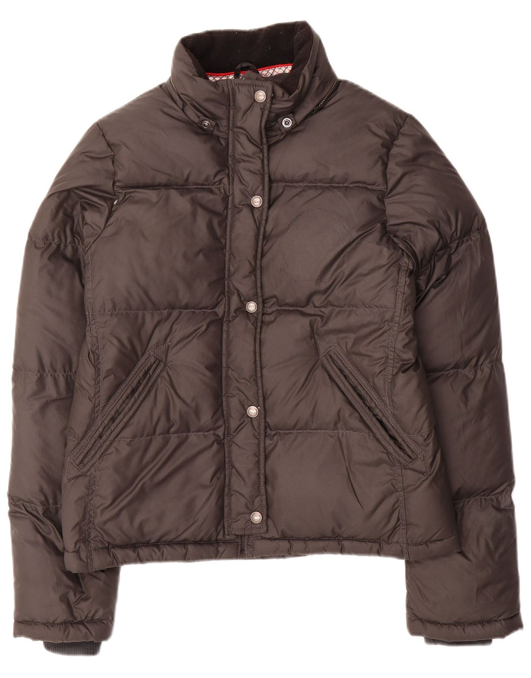 RALPH LAUREN Womens Padded Jacket UK 14 Large Black Polyester