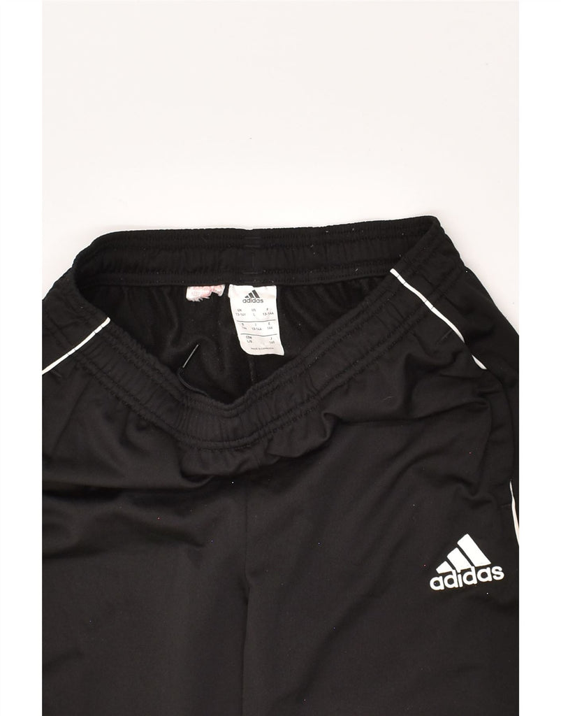 ADIDAS Boys Tracksuit Trousers 13-14 Years Black | Vintage Adidas | Thrift | Second-Hand Adidas | Used Clothing | Messina Hembry 